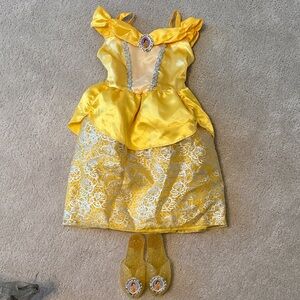 Disney Yellow and Silver Princess Costume